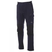 Fuori tutto -Pantalone da lavoro Worker Tech Multitasche Multistagione con Ginocchiere - Payper  AY 7309 taglia 3XL nero/nero