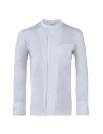 Fuori-Tutto Giacca coreana da Lavoro Stretch Cuoco Giblor's Paul 20P08G165 colore bianco Taglia L