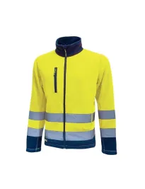 Fuori tutto - Giacca da Lavoro U-Power Workwear in Pile Boing HL207YF colore orange fluo taglia 4xl