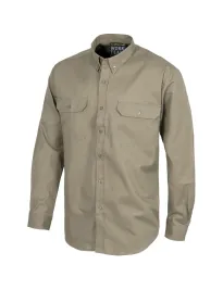 Fuori-Tutto Camicia da lavoro sportiva in cotone manica lunga - Workteam colore beige Taglia XL