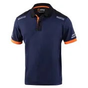 Fuori tutto- Polo da lavoro Sparco Tech 02415 taglia XL nero azzurro