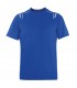 Fuori tutto- T-shirt Maglietta Elasticizzata TRENTON Sparco in cotone - Royal taglia 2XL