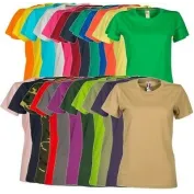 T-shirt Sunset Donna Girocollo a Manica Corta in Cotone - Payper