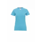 T-shirt Sunset Donna Girocollo a Manica Corta in Cotone - Payper