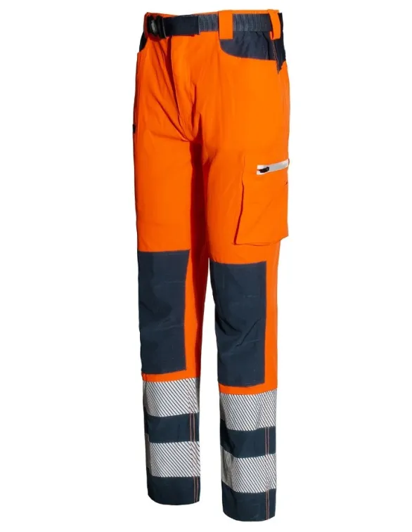 Pantalone Da Lavoro Multitasche Alta Visibilità Logica 831PILHV/T-L - Foto 4