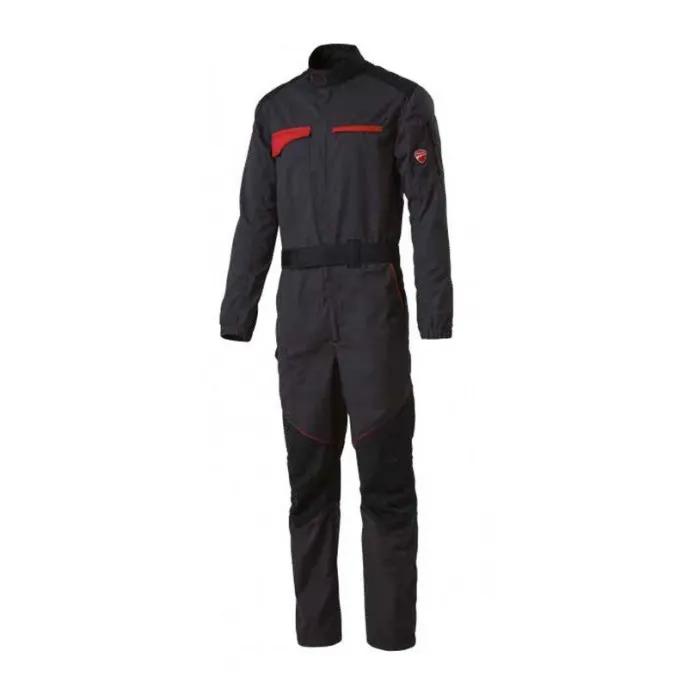 Fuori tutto - Tuta da Lavoro Ducati Workwear Multitasche con Inserti in Stretch INN-TEAM taglia 50 colore grigio scuro nero