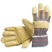 Guanti da lavoro in Pelle fiore suino e tela - 88 PAS+FODERA