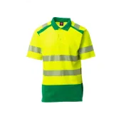 Polo bicolore da lavoro Alta Visibilità Payper Road AY 7604