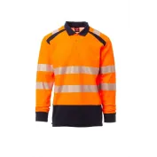 Polo bicolore da lavoro Alta Visibilità Payper Road  Winter AY 7605