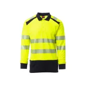 Polo bicolore da lavoro Alta Visibilità Payper Road  Winter AY 7605