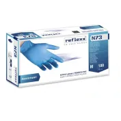Guanti in Nitrile Azzurro Reflexx N73 senza polvere