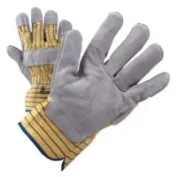 Guanti da lavoro antinfortunistici in Pelle Crosta e tela - 31 - coppia