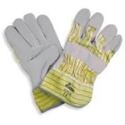 Guanti da lavoro antinfortunistici in Pelle Crosta e tela - 31 - coppia 2