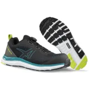 Scarpe antinfortunistiche Albatros AER55 Impulse Black Blue QL Low Boa S1P ESD HRO SRA 647502