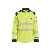 Camicia da Lavoro Blaklader multinorma ignifugo alta visibilità antistatico  323915173389L