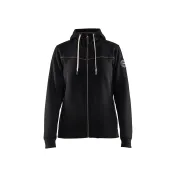 Felpa con cappuccio e fodera in ecopelliccia donna Blacklader 497425149900