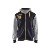Felpa con cappuccio e zip da Lavoro Blaklader Limited Since 1959 940611578690L