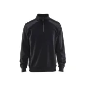 Felpa da Lavoro Blaklader 100% cotone mezza zip 335311581098L