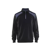 Felpa da Lavoro Blaklader 100% cotone mezza zip 335311581098L