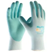 12 Paia - Guanti da Lavoro ATG Maxiflex Active in Nitrile 34-824