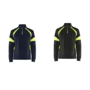 Felpa da Lavoro Blaklader 100% cotone mezza zip 355011588933L