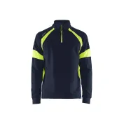 Felpa da Lavoro Blaklader 100% cotone mezza zip 355011588933L