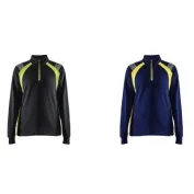 Felpa da Lavoro Blaklader 100% cotone mezza zip donna 340311588933L