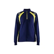 Felpa da Lavoro Blaklader 100% cotone mezza zip donna 340311588933L