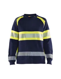Felpa da Lavoro Blaklader alta visibilità 100% cotone donna 340911588933L