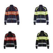 Felpa da Lavoro Blaklader alta visibilità 100% cotone donna zip intera 350511588933M