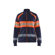 Felpa da Lavoro Blaklader alta visibilità 100% cotone donna zip intera 350511588933M