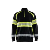 Felpa da Lavoro Blaklader alta visibilità 100% cotone zip intera 355111588933L