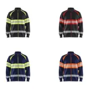 Felpa da Lavoro Blaklader alta visibilità 100% cotone zip intera 355111588933L