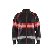 Felpa da Lavoro Blaklader alta visibilità 100% cotone zip intera 355111588933L