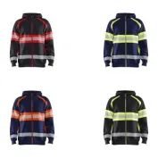 Felpa da Lavoro Blaklader alta visibilità 100% cotone zip intera con capuccio 355211588933L Felpa da Lavoro Blaklader alta visibilità 100% cotone zip intera con capuccio 355211588933L