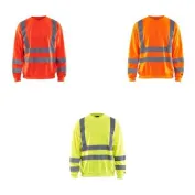 Felpa da Lavoro Blaklader alta visibilità 334119743300L Felpa da Lavoro Blaklader alta visibilità 334119743300L