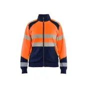 Felpa da Lavoro Blaklader alta visibilità donna zip intera 350825283389M