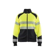 Felpa da Lavoro Blaklader alta visibilità donna zip intera 350825283389M