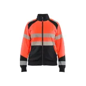 Felpa da Lavoro Blaklader alta visibilità donna zip intera 350825283389M