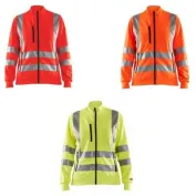 Felpa da Lavoro Blaklader alta visibilità multitasche zip intera Donna 330819743300L