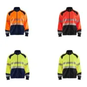 Felpa da Lavoro Blaklader alta visibilità zip intera 355825283389L