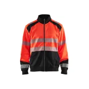 Felpa da Lavoro Blaklader alta visibilità zip intera 355825283389L