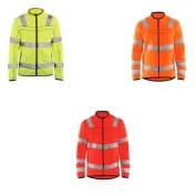 Felpa da Lavoro Blaklader alta visibilità zip intera micropile 494110103300L Felpa da Lavoro Blaklader alta visibilità zip intera micropile 494110103300L
