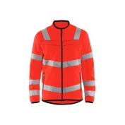 Felpa da Lavoro Blaklader alta visibilità zip intera micropile 494110103300L Felpa da Lavoro Blaklader alta visibilità zip intera micropile 494110103300L