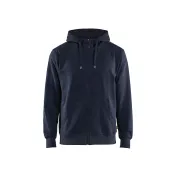 Felpa da Lavoro Blaklader zip intera con capuccio 100% cotone 336611588600L