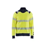 Felpa Giacca da Lavoro Blaklader multinorma zip intera alta visibilità ignifugo antistatico 346117623389L