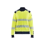 Felpa Giacca da Lavoro Blaklader multinorma zip intera alta visibilità ignifugo antistatico donna 347117623389M