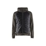 Felpa Giacca da Lavoro Blaklader zip intera Hybrid con capuccio 346325264599L