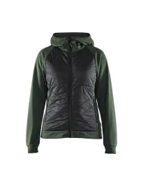 Felpa Giacca da Lavoro Blaklader zip intera Hybrid con capuccio da donna 346425334199M