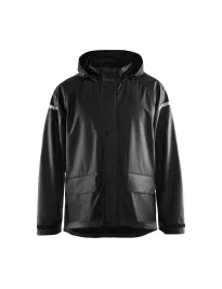 Giacca da lavoro Impermeabile con Capuccio Blaklader Level 1 Nero 4311200099004L